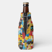 Girl-Power Flaschenkühler (Flasche Rückseite)