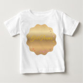 Girl-Power-Form Baby T-shirt (Vorderseite)