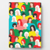 Girl-Power Fotoplatte (Vorderseite)