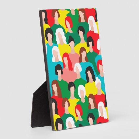 Girl-Power Fotoplatte (Seite)