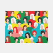 Girl-Power Fußmatte (Vorderseite)