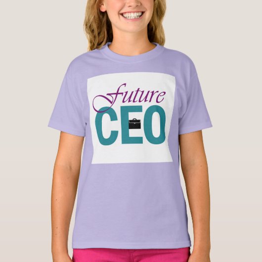 Girl Power - Future CEO T-Shirt (Vorderseite)