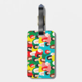 Girl-Power Gepäckanhänger (Rückseite vertikal)