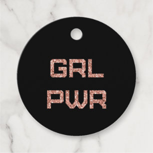 Girl-Power - Geschenkanhänger