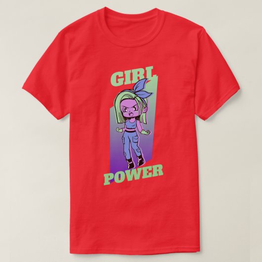 Girl Power Girl T-Shirt (Design vorne)