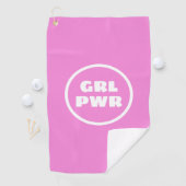 Girl-Power - Golfhandtuch (Insitu)