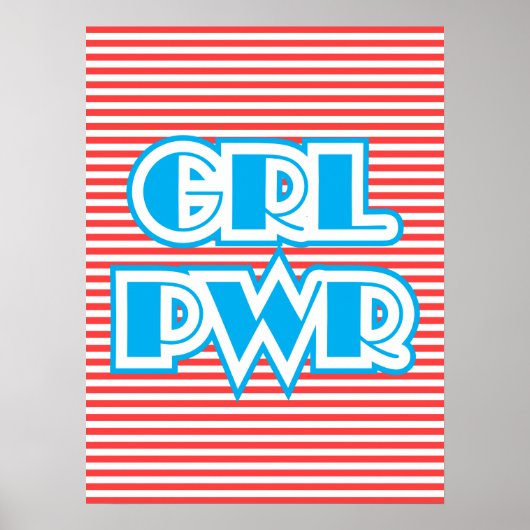 Girl Power, Grl Pwr, Poster (Vorne)