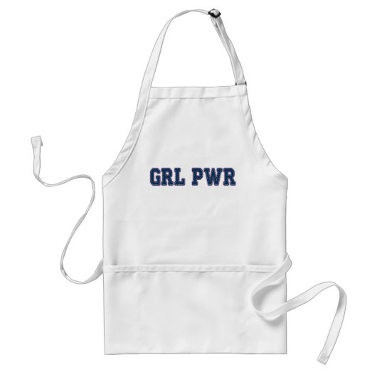 Girl Power - GRL PWR Schürze (Vorne)