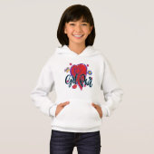Girl-Power Hoodie (Vorne ganz)
