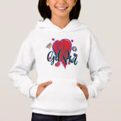 Girl-Power Hoodie (Vorderseite)