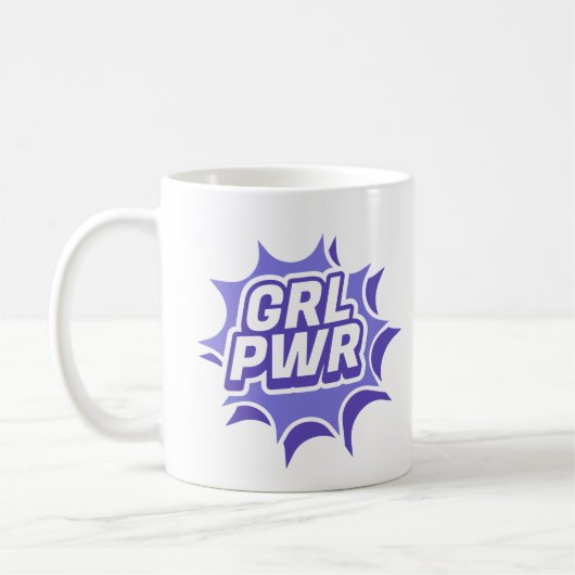 Girl-Power Kaffeetasse (Links)