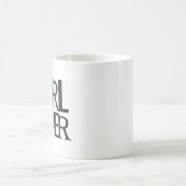 Girl-Power Kaffeetasse (Mittel)