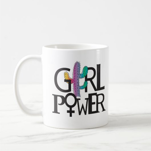 Girl-Power Kaffeetasse (Links)