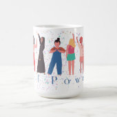 Girl-Power Kaffeetasse (Mittel)
