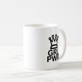 Girl-Power Kaffeetasse (VorderseiteRechts)