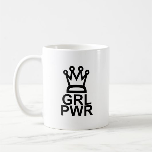 Girl-Power Kaffeetasse (Links)