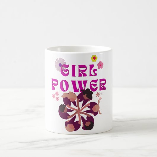 Girl-Power Kaffeetasse (Mittel)