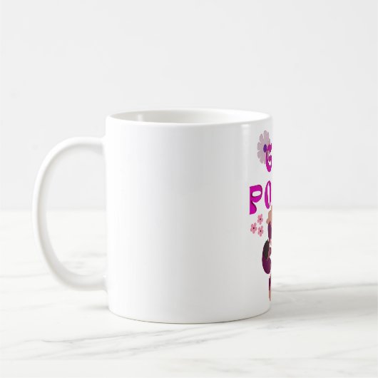 Girl-Power Kaffeetasse (Links)