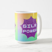 Girl-Power Kaffeetasse (VorderseiteRechts)