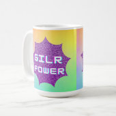 Girl-Power Kaffeetasse (Vorderseite Links)