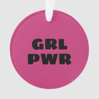 Girl Power Keramik Ornament