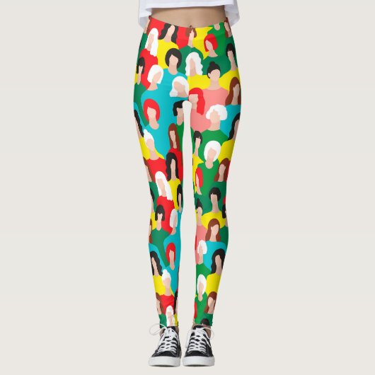 Girl-Power Leggings (Vorderseite)