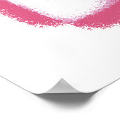 Girl Power Lettering Poster (Ecke)