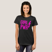 Girl Power Lightning Bolt T-Shirt (Vorne ganz)