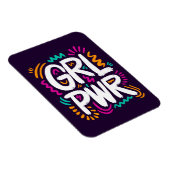 Girl-Power Magnet (Rechte Seite)