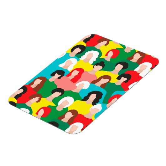 Girl-Power Magnet (Linke Seite)