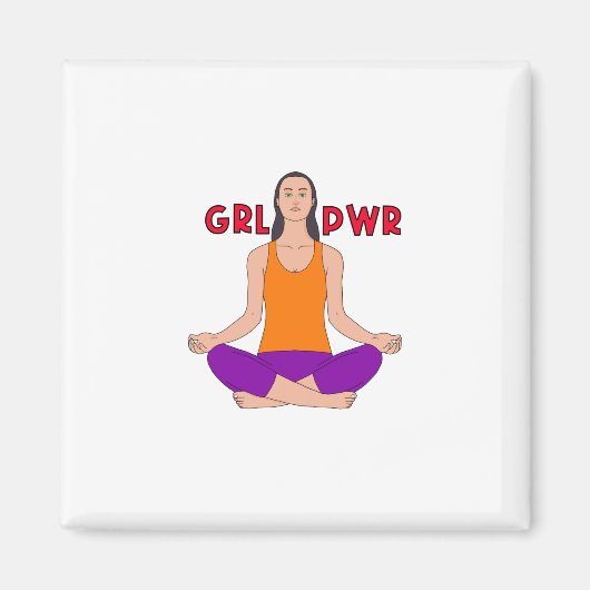 Girl-Power Magnet (Vorne)