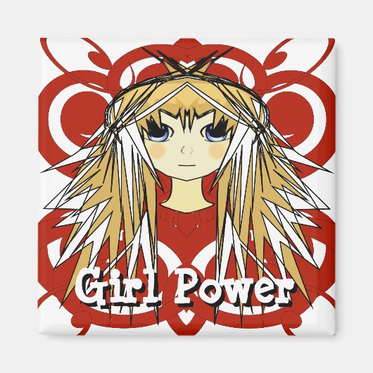 Girl Power Magnet (Vorne)