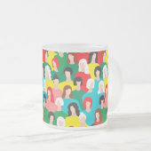 Girl-Power Mattglastasse (VorderseiteRechts)