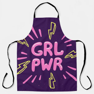 Girl-Power-Motivationsmotto Schürze