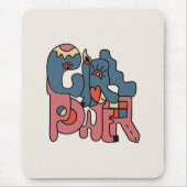 Girl-Power Mousepad (Vorne)