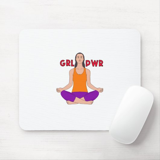 Girl-Power Mousepad (Mit Mouse)