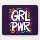 Girl-Power Mousepad (Vorne)
