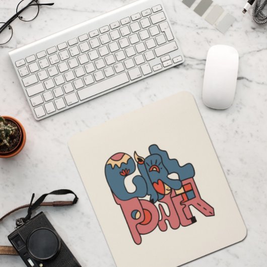 Girl-Power Mousepad