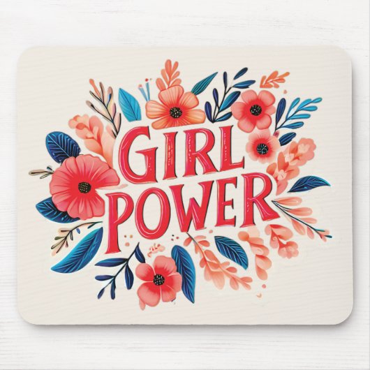 Girl-Power Mousepad (Vorne)