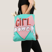 Girl-Power. Niedliches Design mit brillantem grafi Tasche (Von Nahem)