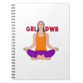 Girl-Power Notizblock (Vorderseite)