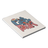 Girl-Power Notizblock (angewinkelt)