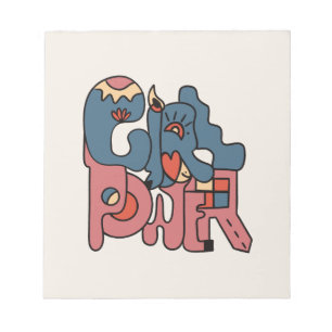 Girl-Power Notizblock