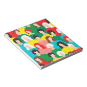 Girl-Power Notizblock (angewinkelt)