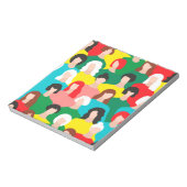 Girl-Power Notizblock (Rotiert)