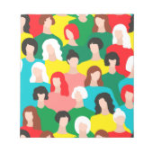 Girl-Power Notizblock (Vorderseite)