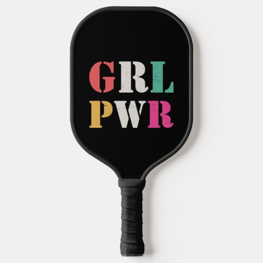 Girl-Power Pickleball Schläger (Vorderseite)