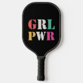 Girl-Power Pickleball Schläger (Rückseite)