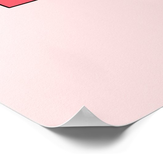 Girl-Power Poster (Ecke)