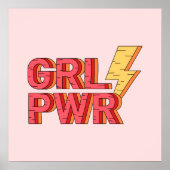 Girl-Power Poster (Vorne)